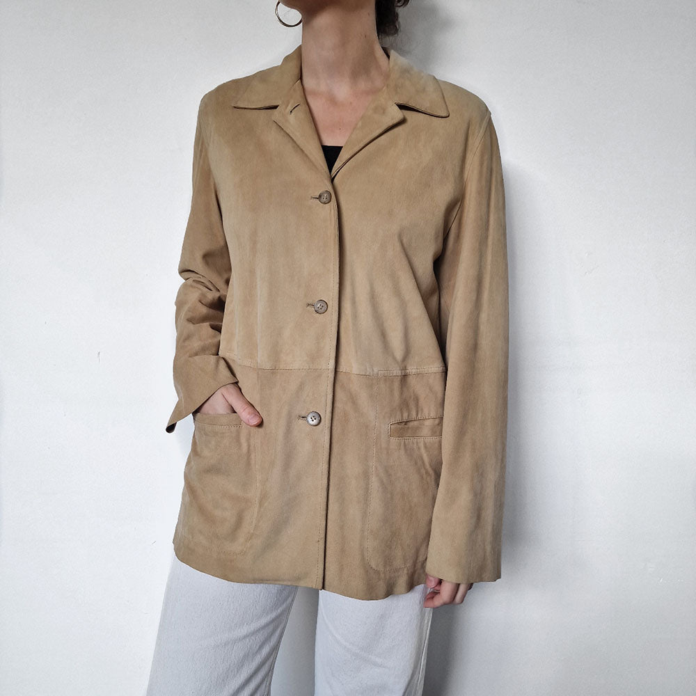 Max mara suede coat hot sale
