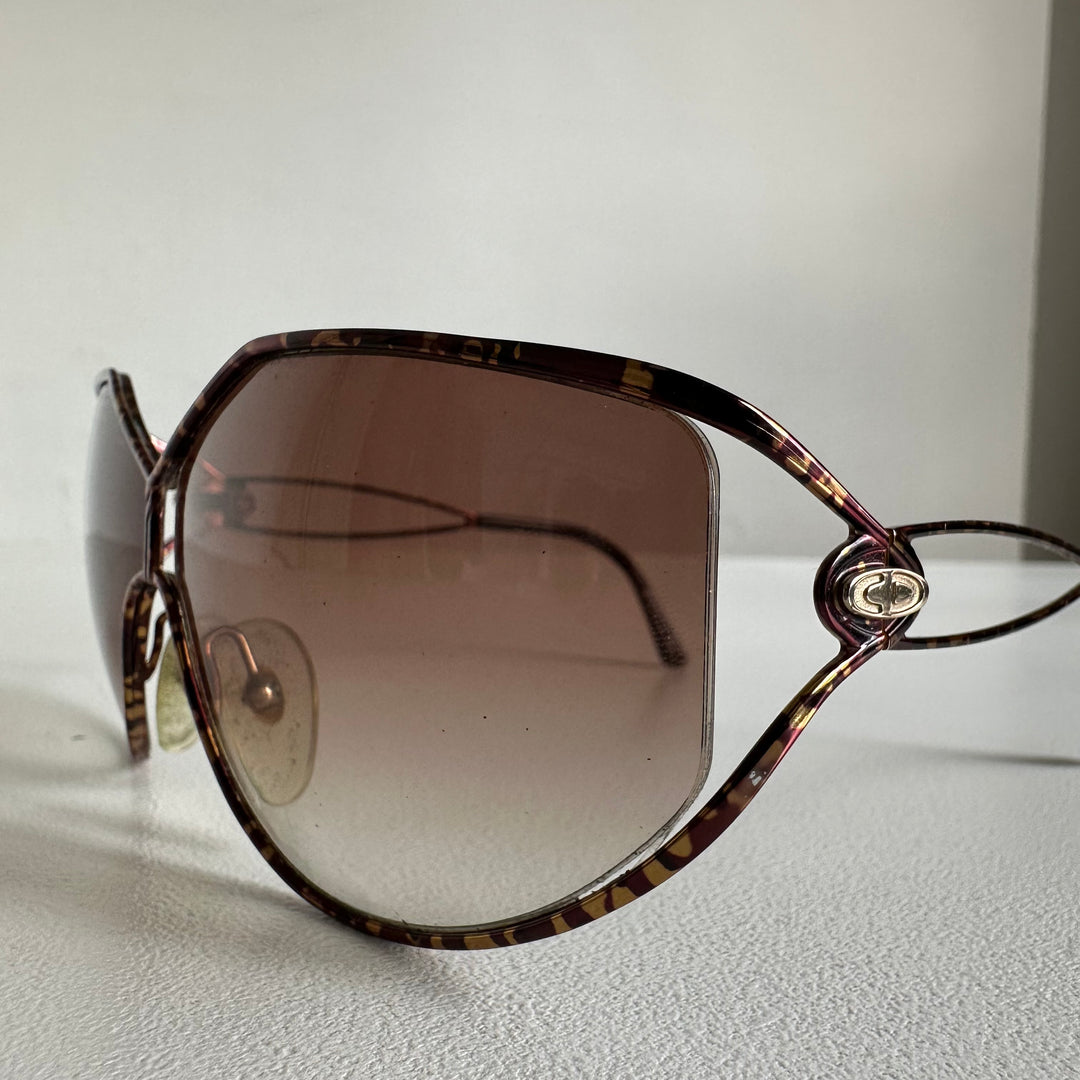 Christian Dior 1990s butterfly sunglasses