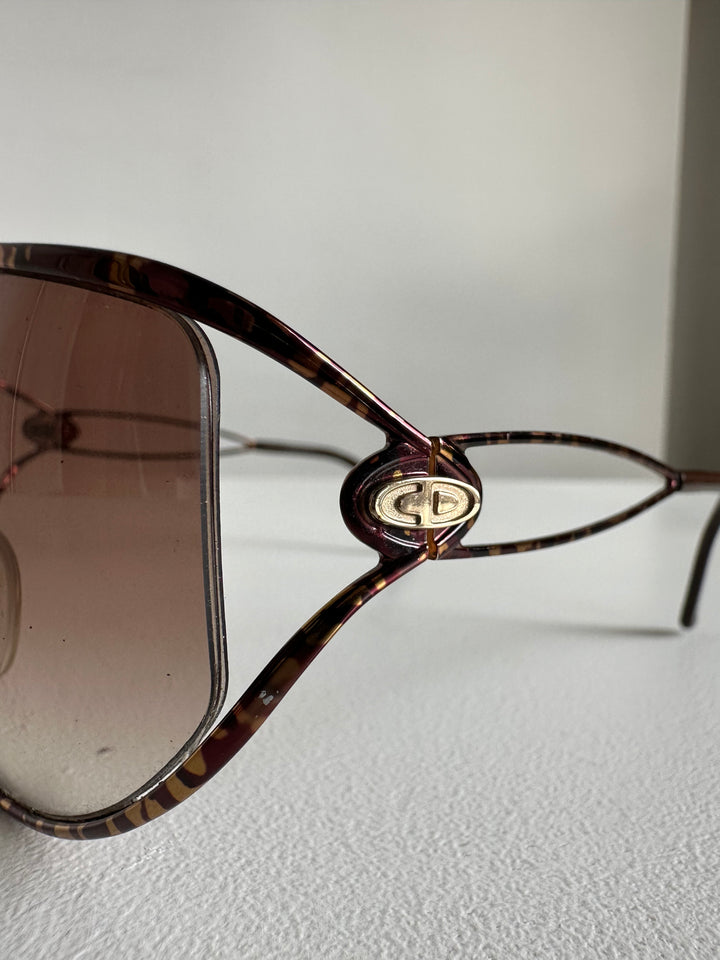 Christian Dior 1990s butterfly sunglasses