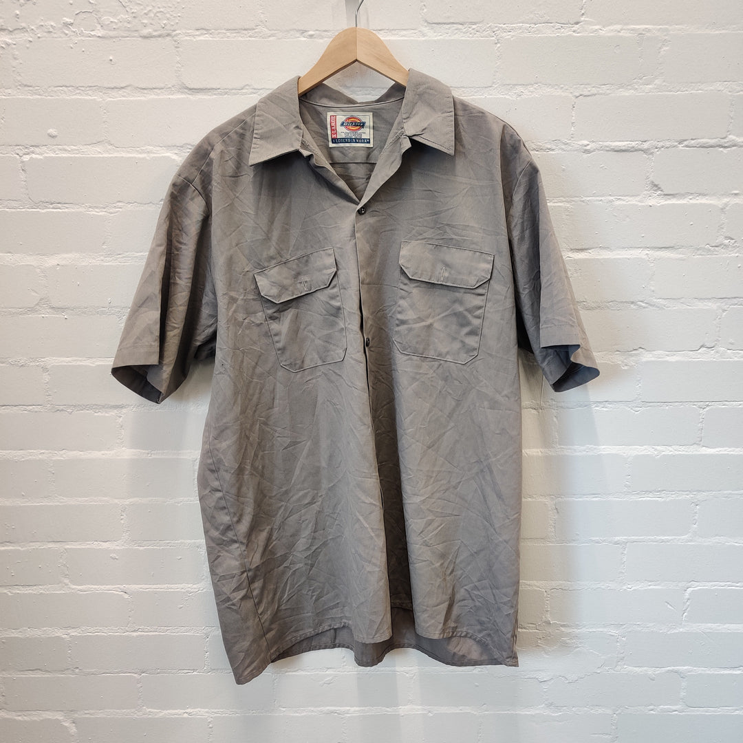 Dickies Grey Workwear oversized shirt - XL