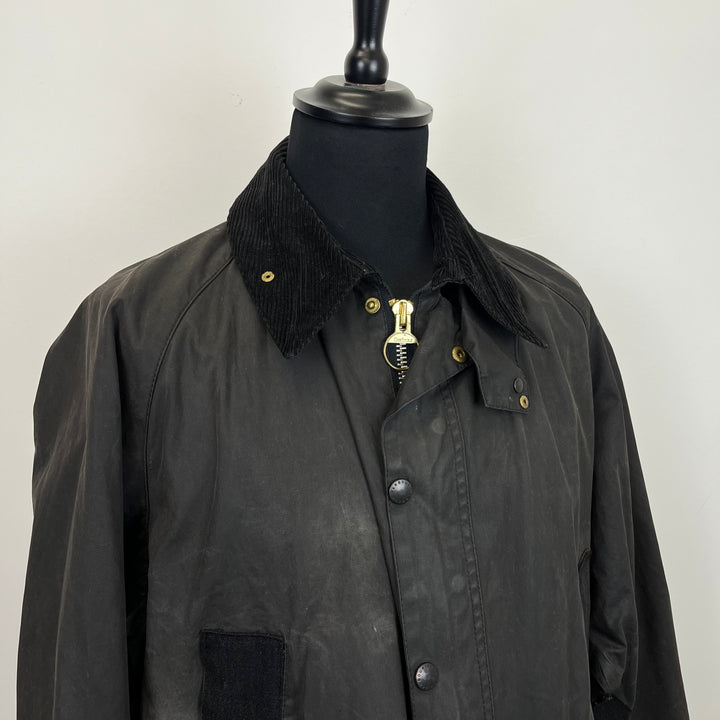 Barbour X VOUT Navy Re/work Waxed Cotton Jacket - M [No.9]