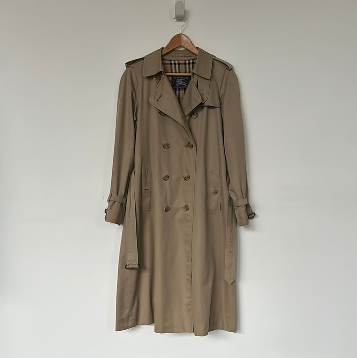 Burberry Beige long trench coat