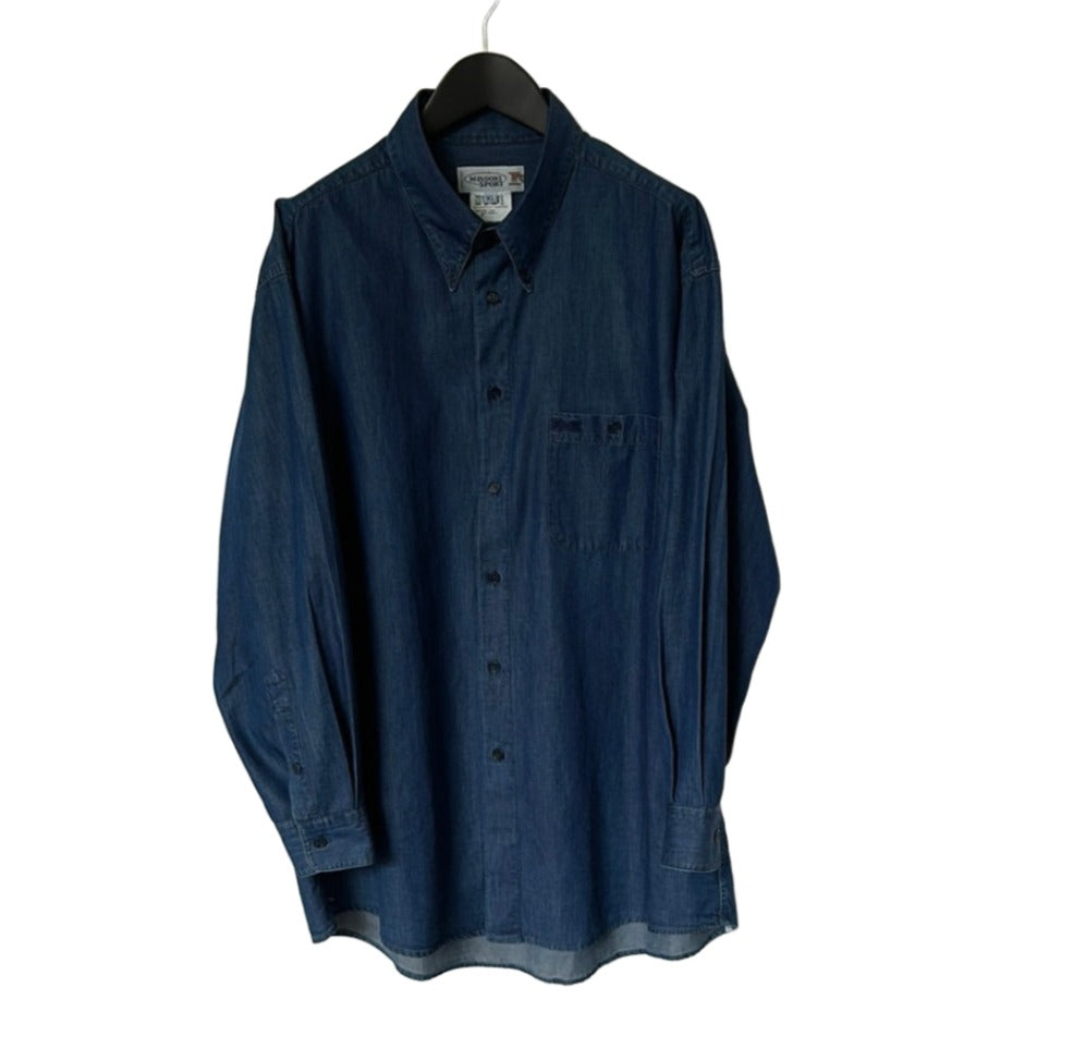 Missoni sport indigo denim oversized shirt - L