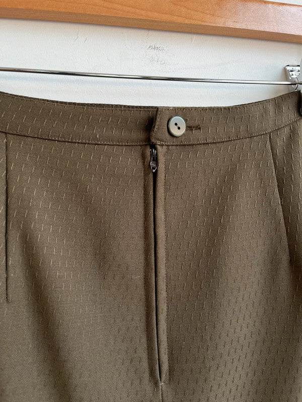 Max Mara khaki smart pencil skirt, medium