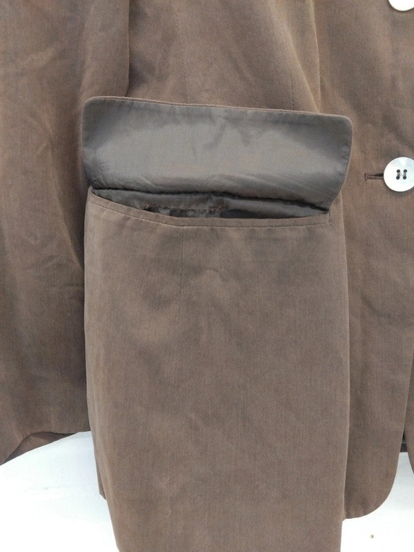 Vintage Max and Co Classics Single Breasted Brown Blazer, Size UK 12