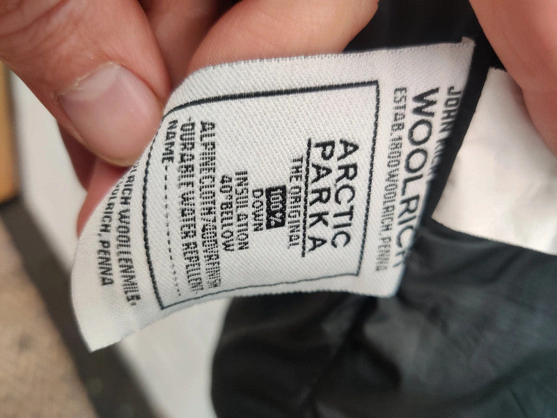 Woolrich Arctic Parka Black Down Puffer - Large