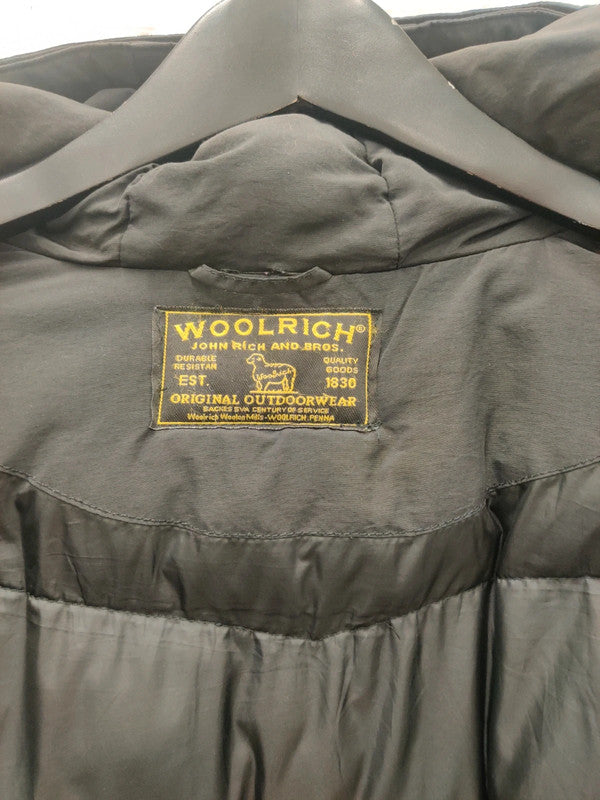 Woolrich Arctic Parka Black Down Puffer - Large