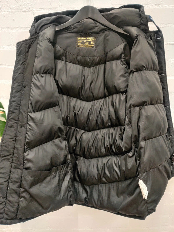 Woolrich Arctic Parka Black Down Puffer - Large