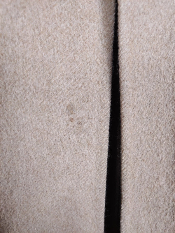 Vintage Mila Schon Camel Cape Coat Wool Cashmere