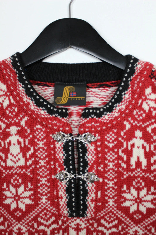 Levandi Norwegian-style 100% wool sweater - XL