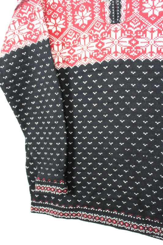 Levandi Norwegian-style 100% wool sweater - XL