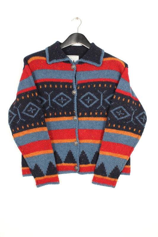 Vintage Nomadic Traders Aztec Wool cardigan - Medium