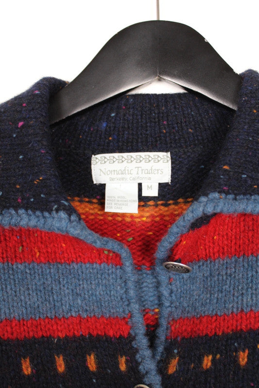 Vintage Nomadic Traders Aztec Wool cardigan - Medium