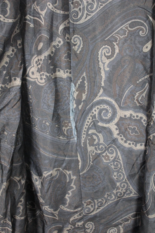 Vintage 80s 90s Jofeld Grey Wool Blend Long Coat - UK10
