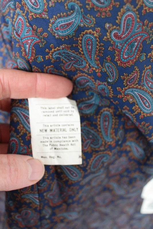 Vintage 80s 90s London Fog Royal Blue Wool Coat Gold Buttons Stand Collar Medium