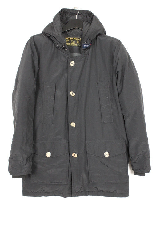 Woolrich Arctic Parka Black Down Puffer - Large