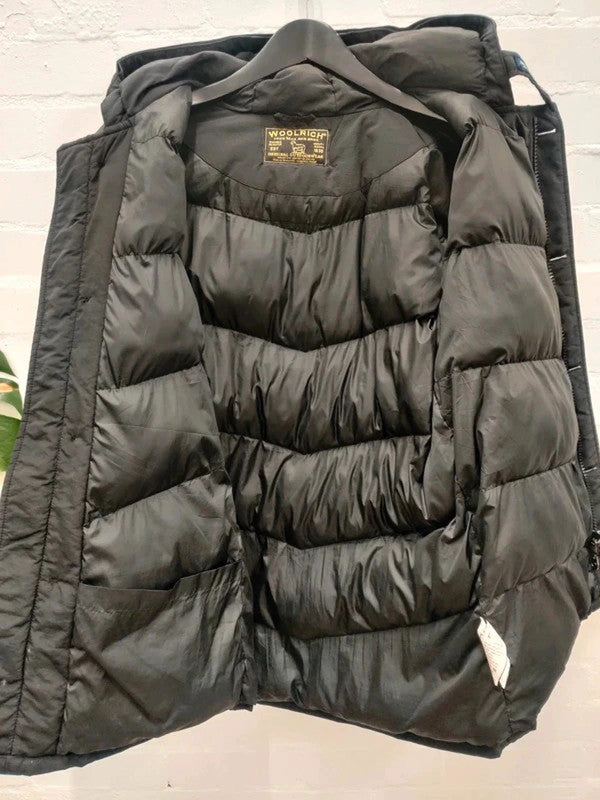 Woolrich Arctic Parka Black Down Puffer - Large