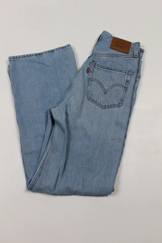 Vintage Levi's High Loose Pale Wash Jeans W25 L31