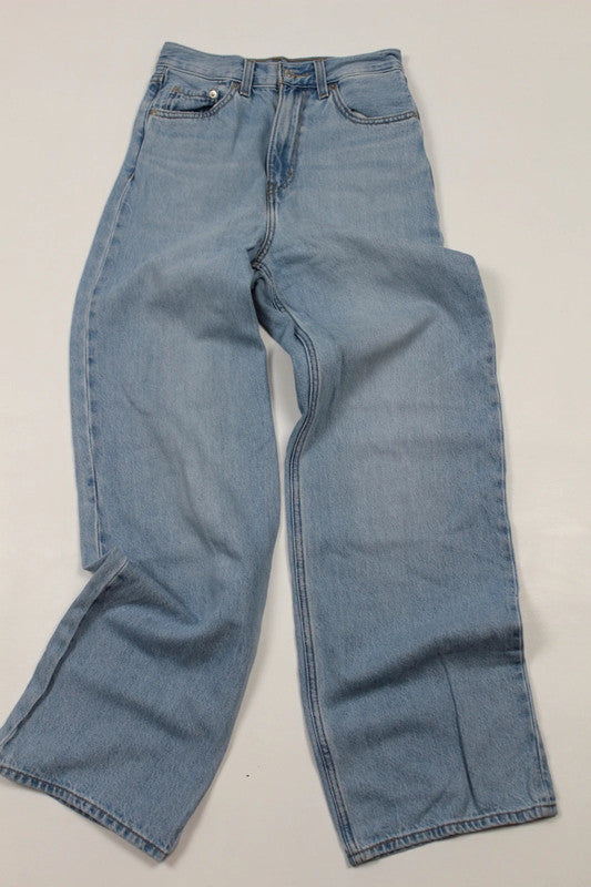 Vintage Levi's High Loose Pale Wash Jeans W25 L31