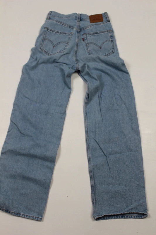 Vintage Levi's High Loose Pale Wash Jeans W25 L31