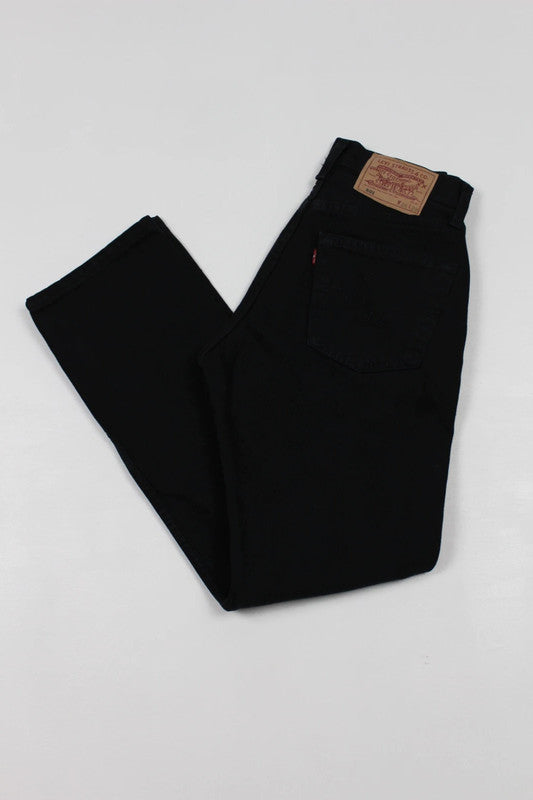 Vintage Levi's 501s Black Jeans W26 L28 – Deadstock