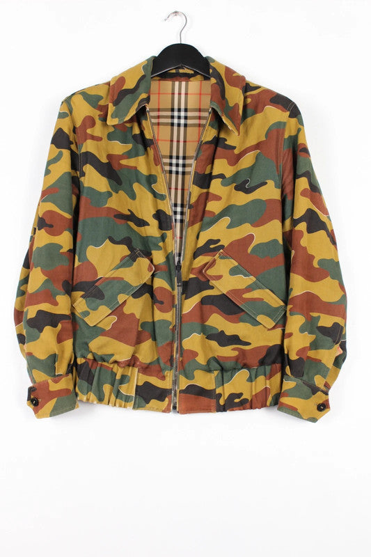 Burberry Reversible Camouflage Harrington Jacket 2018AW Small
