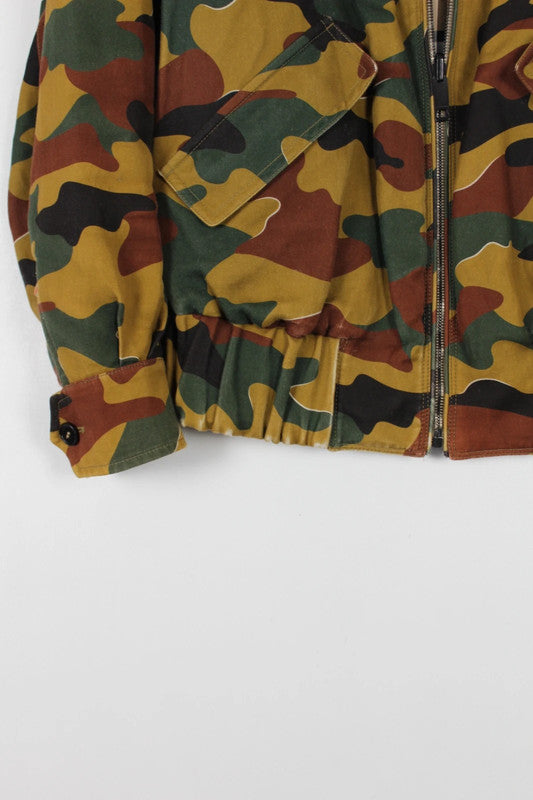 Burberry Reversible Camouflage Harrington Jacket 2018AW Small