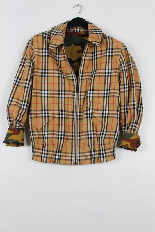 Burberry Reversible Camouflage Harrington Jacket 2018AW Small