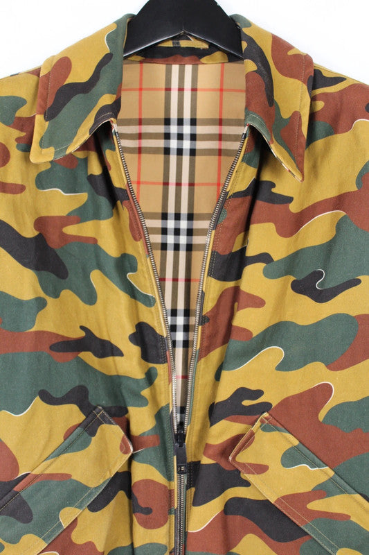 Burberry Reversible Camouflage Harrington Jacket 2018AW Small