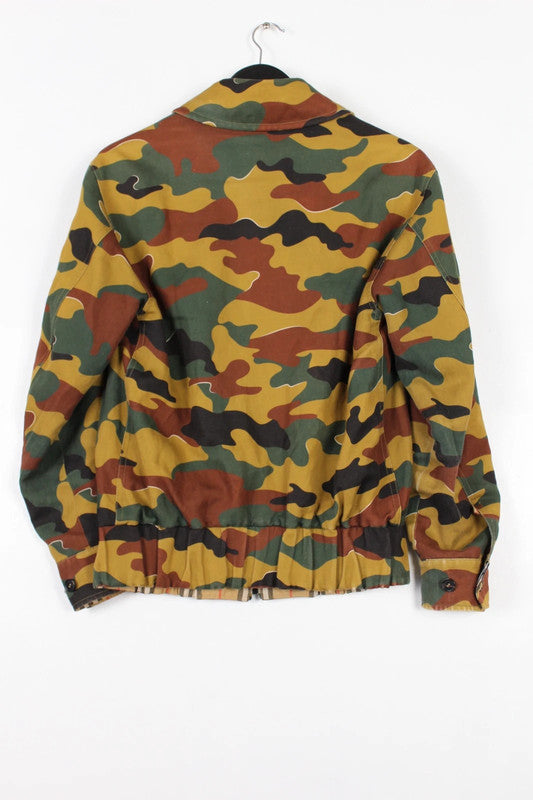 Burberry Reversible Camouflage Harrington Jacket 2018AW Small