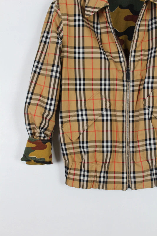 Burberry Reversible Camouflage Harrington Jacket 2018AW Small