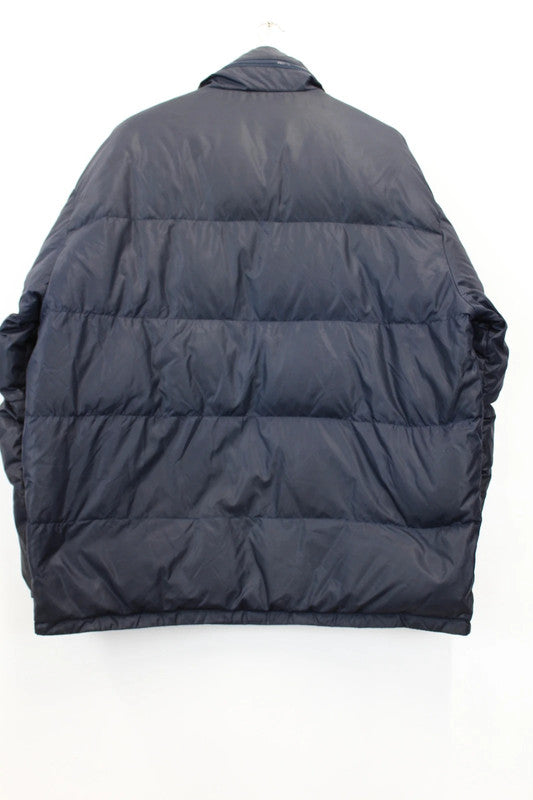 Armani Jeans Vintage 90s Navy Blue Down Filled Puffer Jacket Men’s XXL