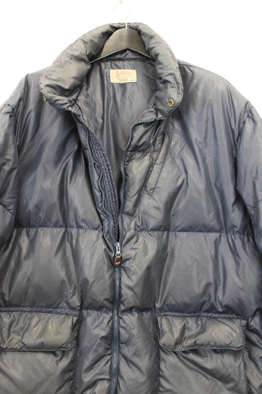 Armani Jeans Vintage 90s Navy Blue Down Filled Puffer Jacket Men’s XXL