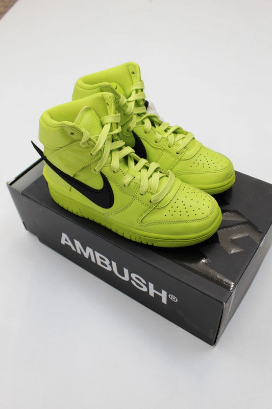 Nike x Ambush Dunk High Flash Lime Atomic Green Sneakers 3.5UK