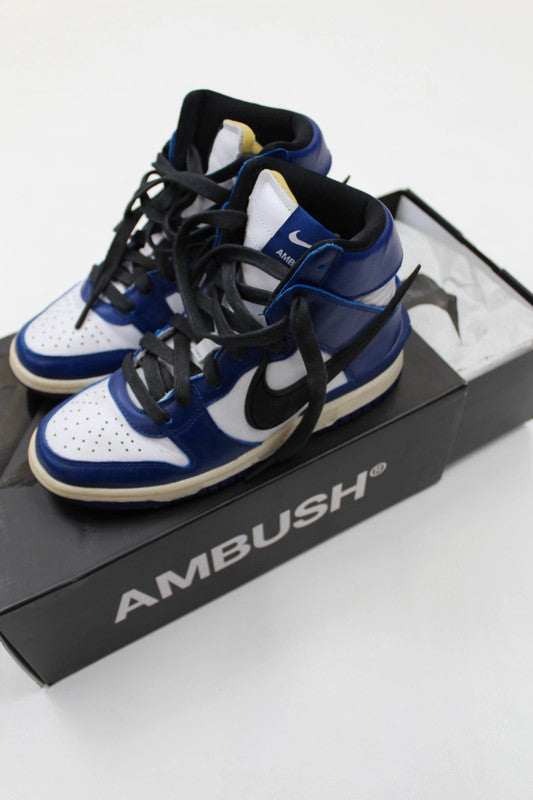 Nike x Ambush Dunk High Deep Royal Blue High-Top Sneakers 3.5UK