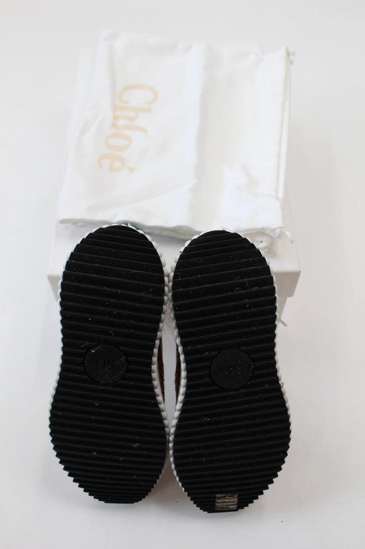 Chloé Nama Multicolour Recycled Mesh Runner Sneakers EU36