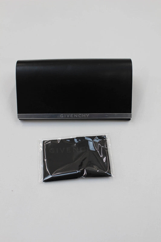 Givenchy Giv Cut GV400491 Black Matte 3D Printed Geometric Shield Sunglasses