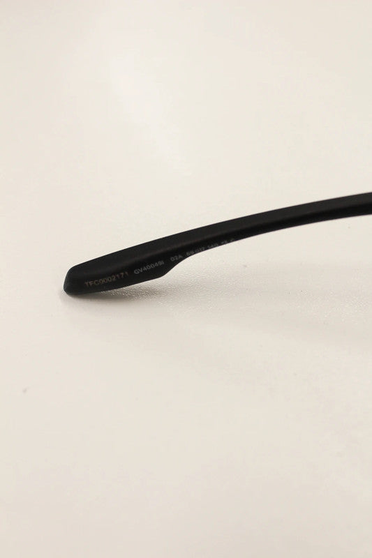 Givenchy Giv Cut GV400491 Black Matte 3D Printed Geometric Shield Sunglasses