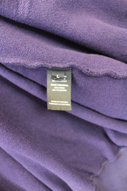 Vetements Purple Sexual Fantasies Zip Up Hoodie Oversized French Terry Large