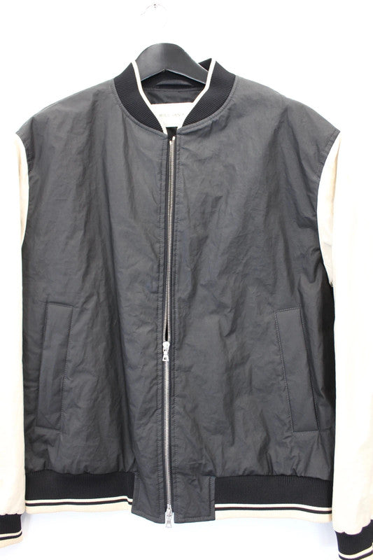 Dries Van Noten Volker Bomber Jacket Black Cream Large