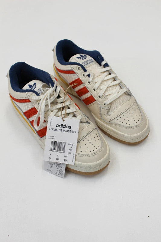 Adidas x Wood Wood Forum Low Off White Altered Amber Yellow BNWT UK 4
