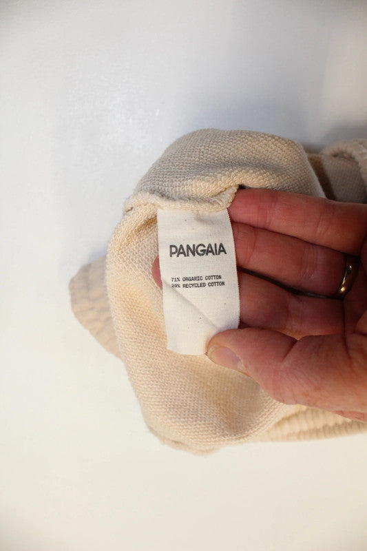 Pangaia Organic Cotton Sweat Shorts – Beige/Stone – XS