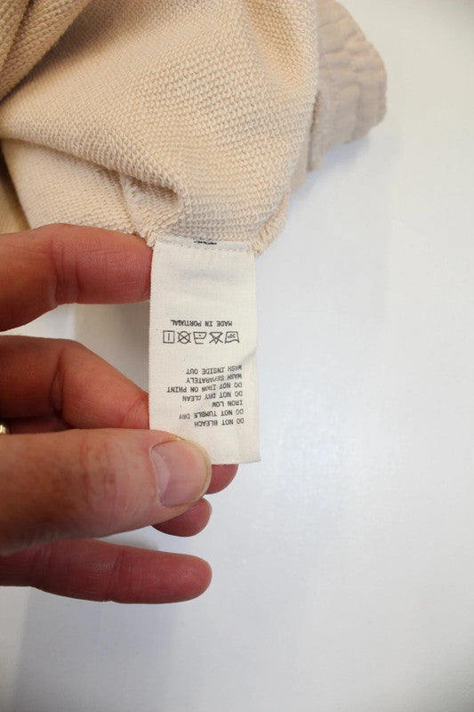 Pangaia Organic Cotton Sweat Shorts – Beige/Stone – XS