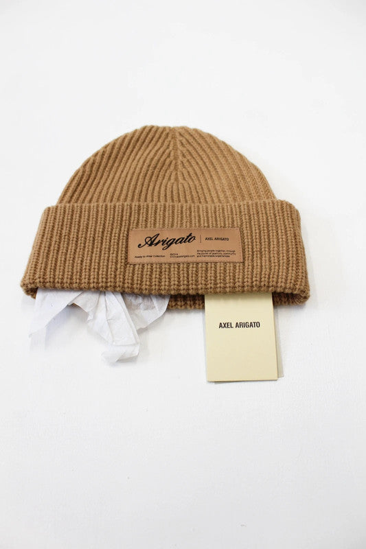 Axel Arigato Camel Principal Beanie Unisex