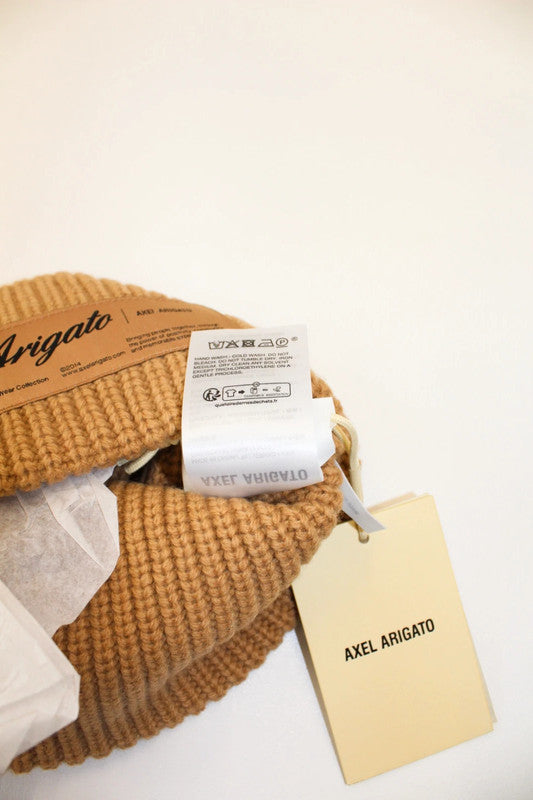 Axel Arigato Camel Principal Beanie Unisex