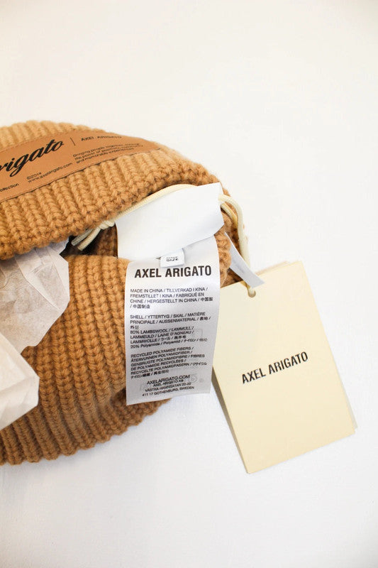 Axel Arigato Camel Principal Beanie Unisex