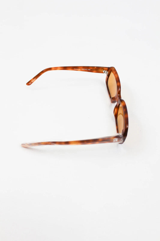 Archived x Corlin Eyewear Casena Tortoise Sunglasses Yellow Lens BNWT
