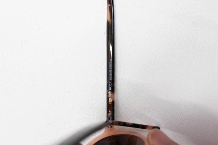 Andy Wolf 4610 Oval Sunglasses Pink/Tortoise Handmade in Austria