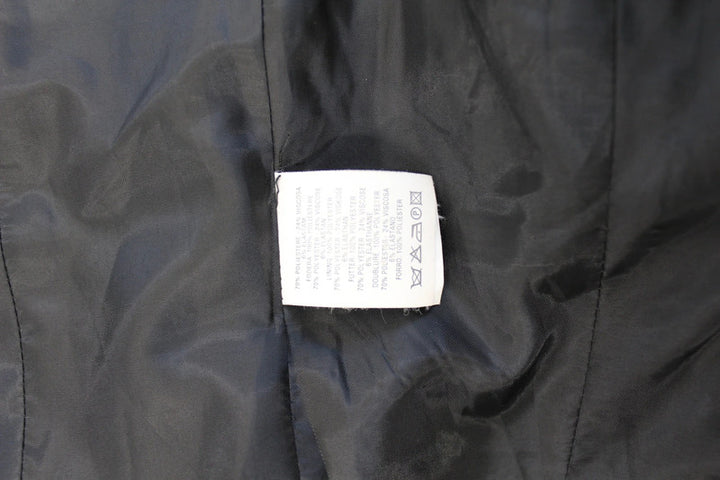 Byblos Charcoal Grey Pinstripe Tailored Blazer Small