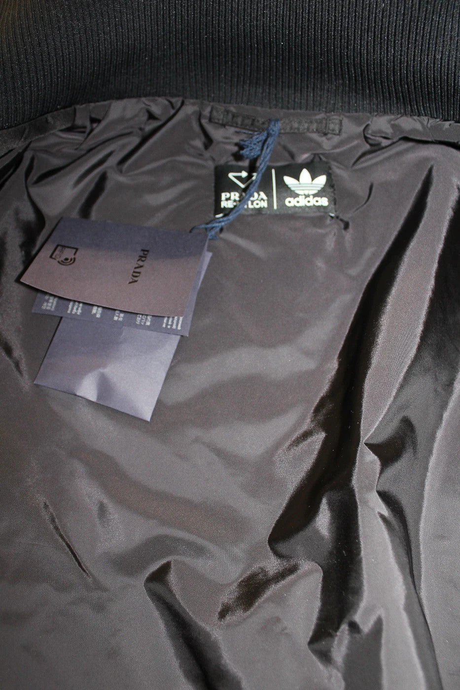BNWT Prada x Adidas Re-Nylon Track Jacket - Black - Size 54 (XL)
